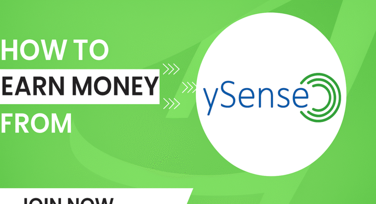 How to make money from ysense