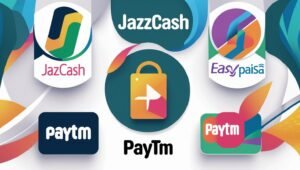 Pakistan India payment icons JazzCash Easypaisa Paytm (1)