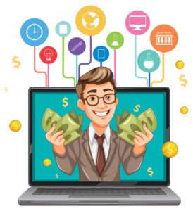 Online Business Success Concept