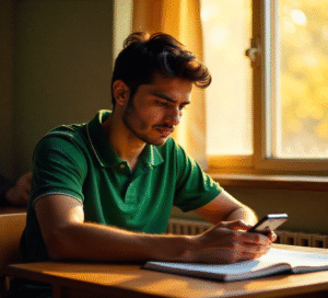 Students, homemakers, and casual earners using phones
